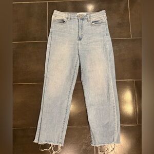 Just Black Light Wash Straight Leg Jeans